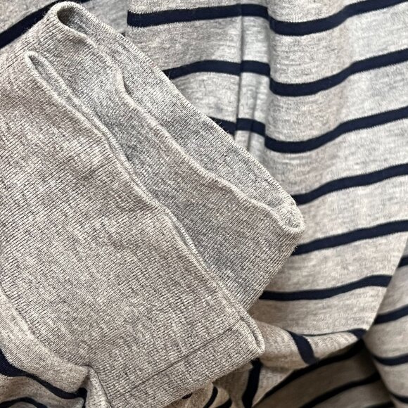 POLO Ralph Lauren Long Sleeve Classic Fit Grey Stripe Mens Size XXL - Picture 4 of 9